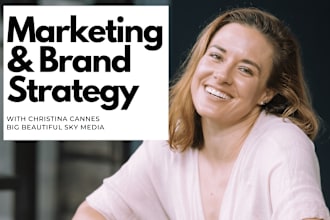 create your marketing and brand strategy