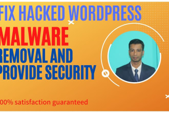 remove malware from your wordpress hacked  website