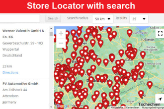 create wordpress multiple store,offices,shops locator page