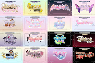 make a cute vtuber or twitch logo
