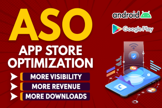 do app store optimization aso to rank in google play and app store