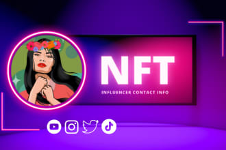 find best nft influencer crypto influencer for influencer marketing
