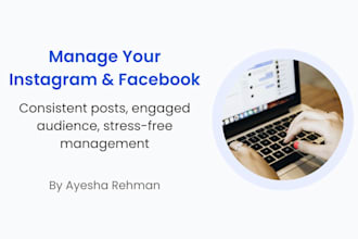 create and manage facebook and instagram posts