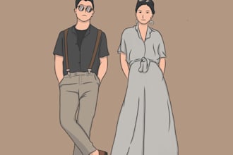 make simple illustration for you