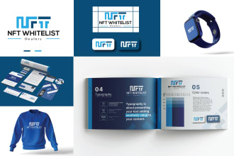 do brand identity kit guidelines, branding style guide logo or stationery design