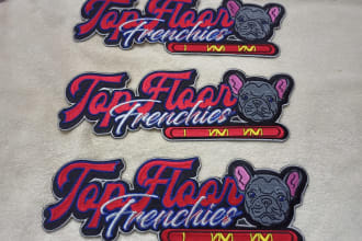 manufacture high quality custom embroidered patches and shipped