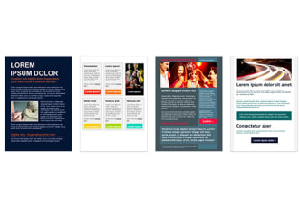 design constant contact landing page or squeeze page, setup