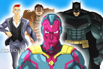 design you a character or superhero