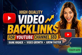 do youtube video promotion be SEO expert for video backlinks