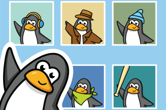 make a cute animal nft art collection