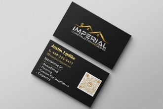 design stylish modern futuristic real estate business card
