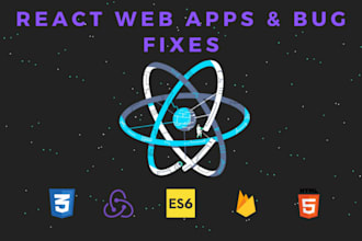 fix bugs in your react or vanilla js web applications