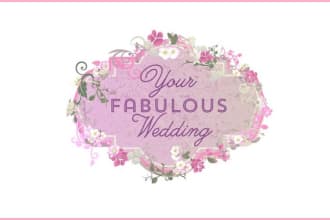 design wedding, photography monogram and signature logo