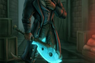 design amazing dnd, dd character for you