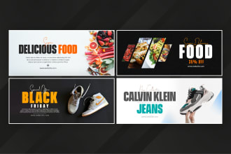 do shopify banner, header, web, hero images for your store