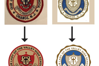 remove background from logo or artwork  and vectorize it
