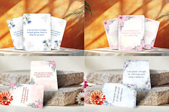 design affirmation card game