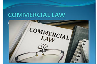 do your commercial, company law tasks
