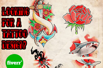 Top 10!  do any custom tattoo design