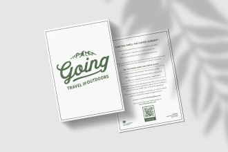 design insert card, thank you card for your product
