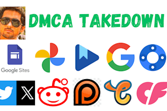 do dmca takedown notices for onlyfans, google,chaturbate, reddit, x