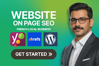 optimize wordpress website SEO for french local business