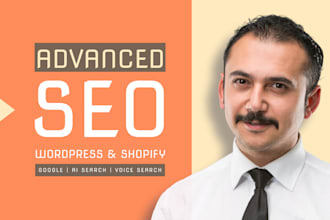 do french wordpress and shopify technical and onpage SEO