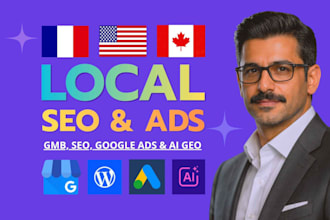 manage monthly local SEO service and CPC google ads for local business