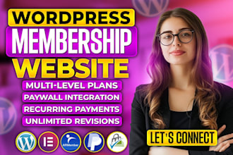 build a wordpress membership website with ar member