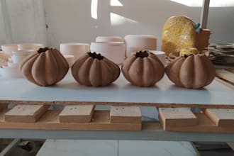 create handmade decorative ceramic products