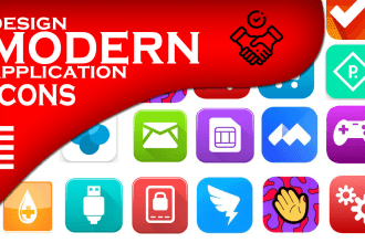 design stunning web icons for applications