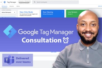 provide google tag manager consultations