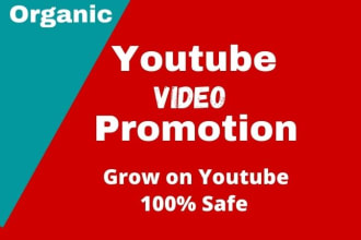 do viral organic youtube video promotion