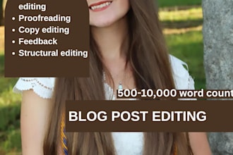 edit your blog post or article