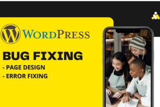 fix wordpress,  issues and customization