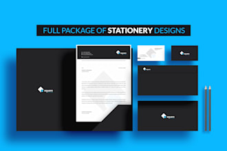 do business card, letterhead and branding stationery designs