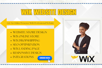 create wix website for ecommerce store wix website design wix store wix booking