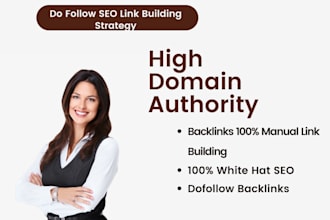 create relevant and high quality SEO dofollow link building