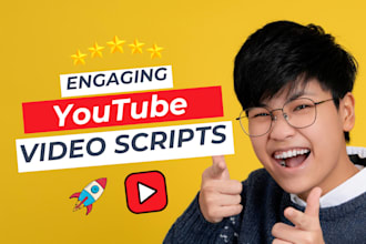 be your cash cow youtube video script writer