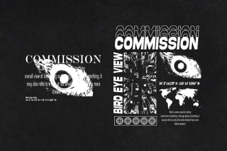 create streetwear clothing design for artsy, edgy, brutalist