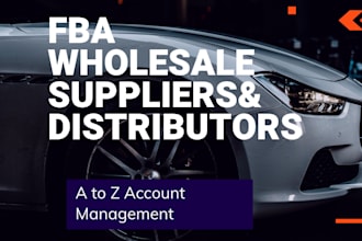provide a list of fba wholesale suppliers, distributors for amazon fba wholesale