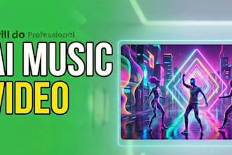 create a trippy animated ai music video for your song