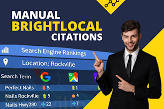 do top local SEO citations manually from brightlocal