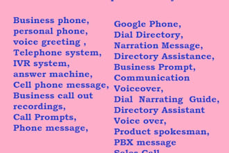record professional video or audio for personal or business