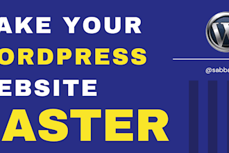 do wordpress speed optimization