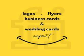 design business logo, business card and flyer for your brand