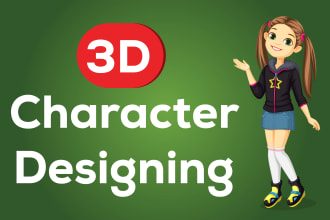 do 2d 3d custom nft art and mascot cartoon character  design