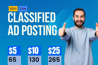 post classified ads in top classified ad posting sites