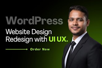create luxury and premium wordpress website
