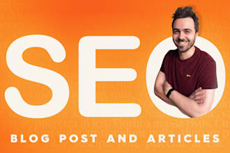 write your engaging SEO blog posts and articles